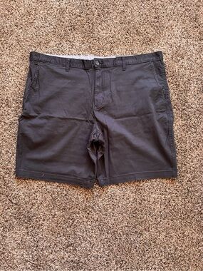 George Black Flat-Front Men's Shorts